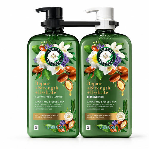 Herbal Essences Pure Plants Argan Oil & Green Tea Shampoo & Conditioner