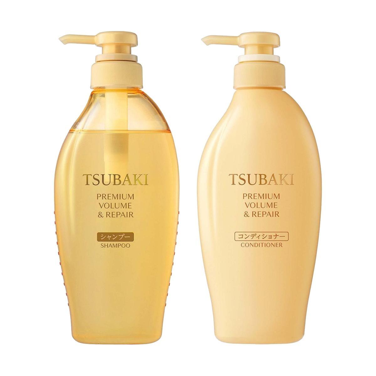 TSUBAKI Golden Camellia 0 Second Salon-Level Moisturizing Refreshing Ultimate Repair Shampoo & Condi