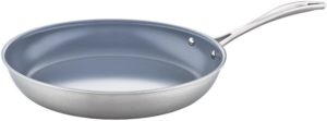 ZWILLING Spirit Non-Stick Fry Pan, 12-Inch Ceramic Fry Pan, Stainless Steel